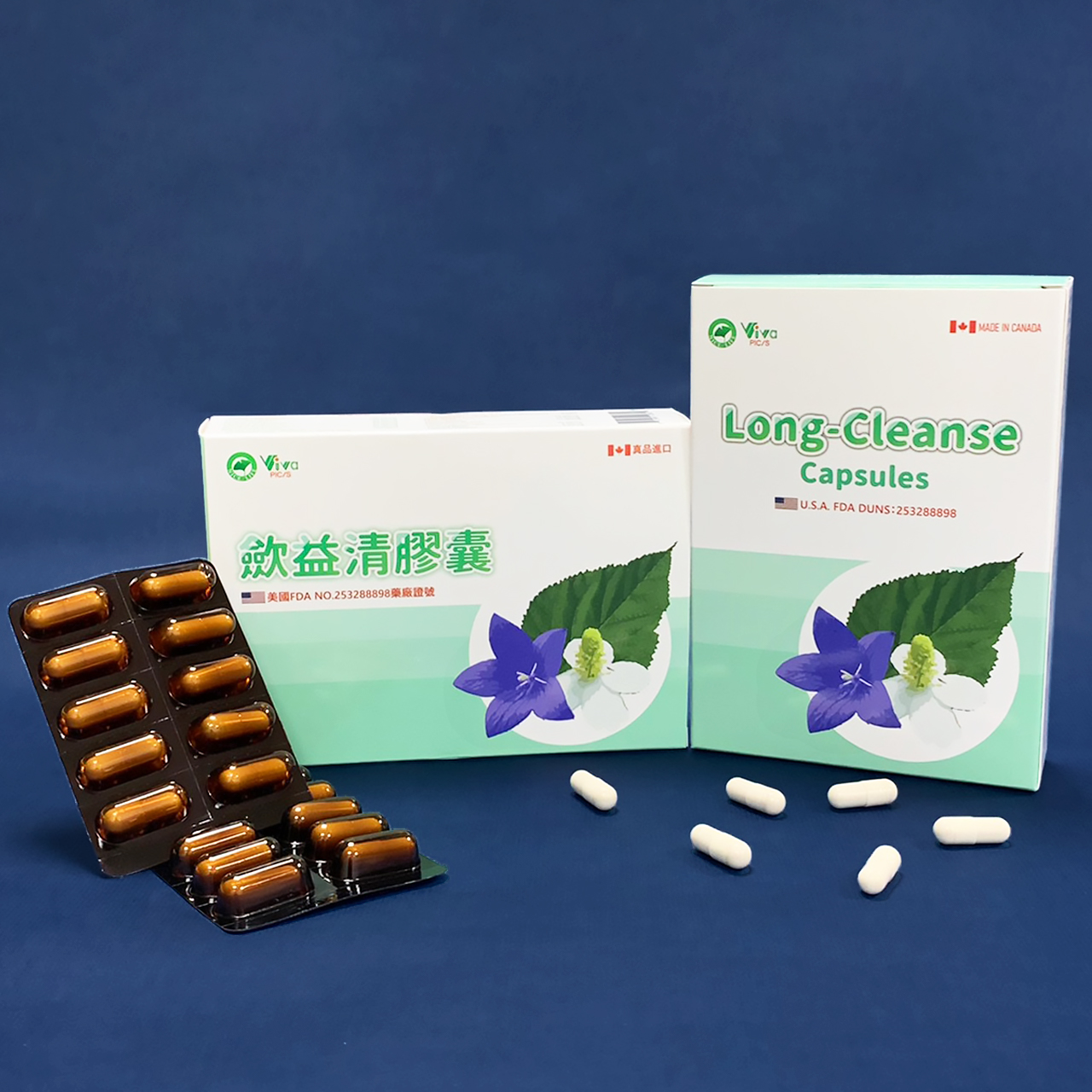 歛益清膠囊　　　　　　　　　　　　<br>Long-Cleanse Capsules